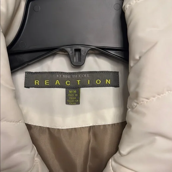 Kenneth Cole Reaction Off-White Quilted Vest - Picture 2 of 4